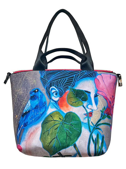 torebki do ręki Art MIMA bag SHORT & Marcina Painty print