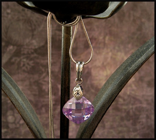 LUXURY- Cyrkonie w Srebrze- Wisior Little Dreamer