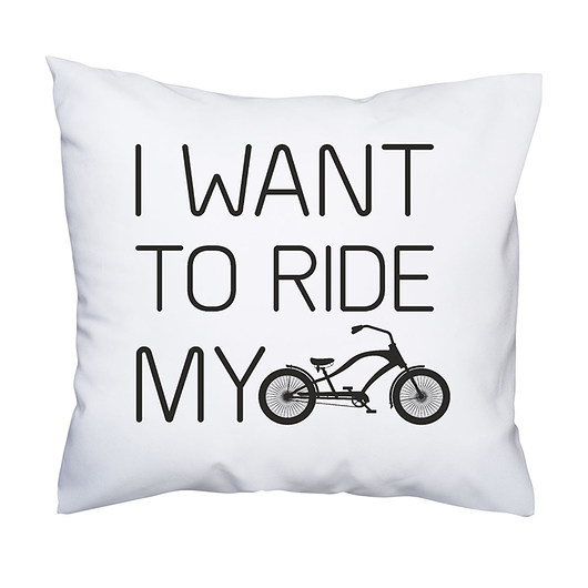 Poduszka. I want to ride my... studioixi