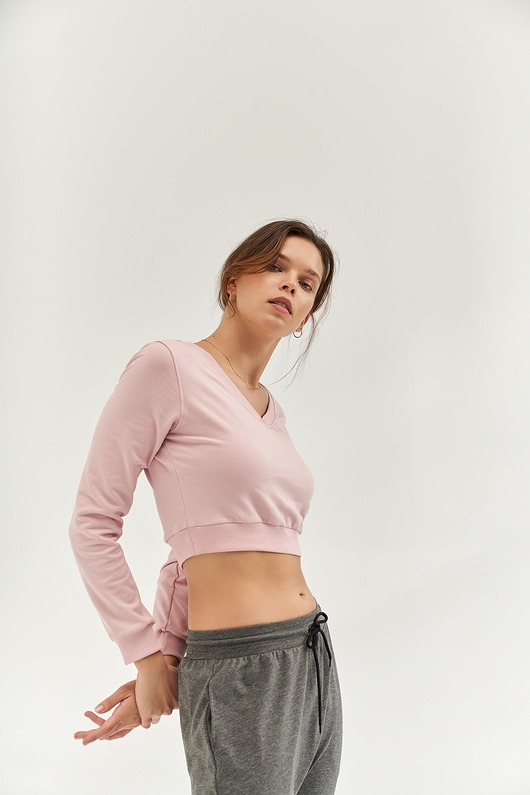 topy damskie Top do jogi MOONDUST Crop Top - glowing pink m/l
