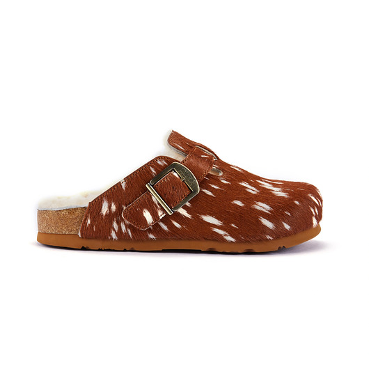 półbuty damskie Berlim  Bambi w kolorze rudym