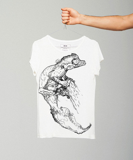 Uroplatus Women's T-shirt no.2 - SELVA SELVA