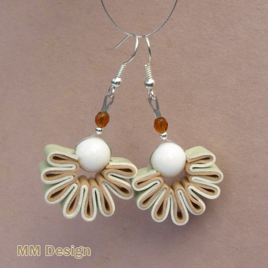 Leather Flowers Glam Art