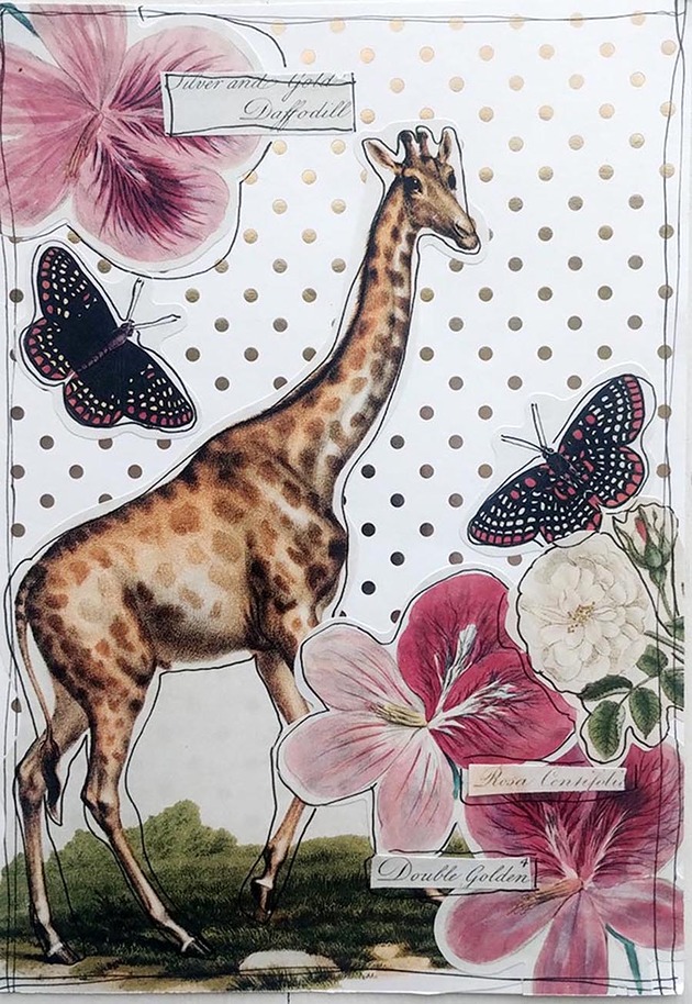 grafiki i ilustracje Oryginalny collage