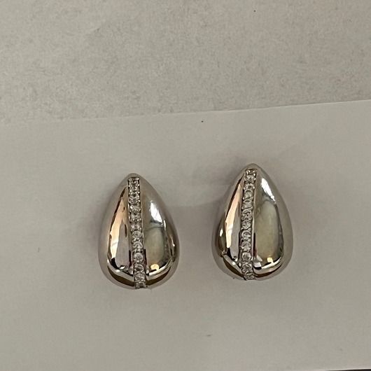 kolczyki srebrne Kolczyki z cyrkoniami - srebro pr 925.