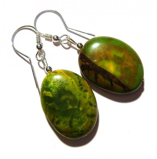 zielony serpentynit Love Life and Forest