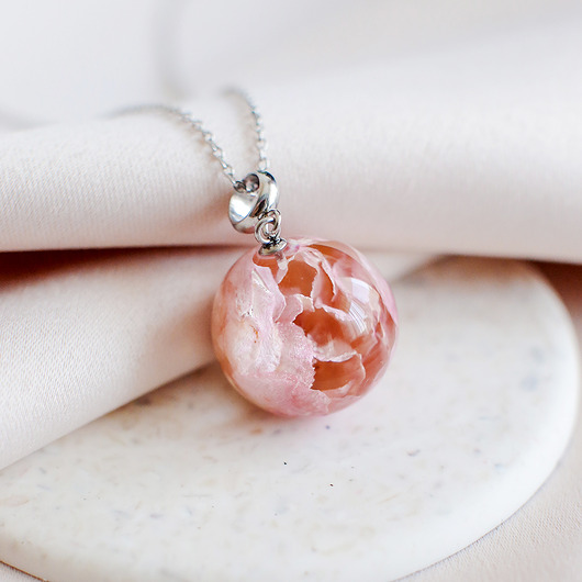 wisiory Wisiorek z różą