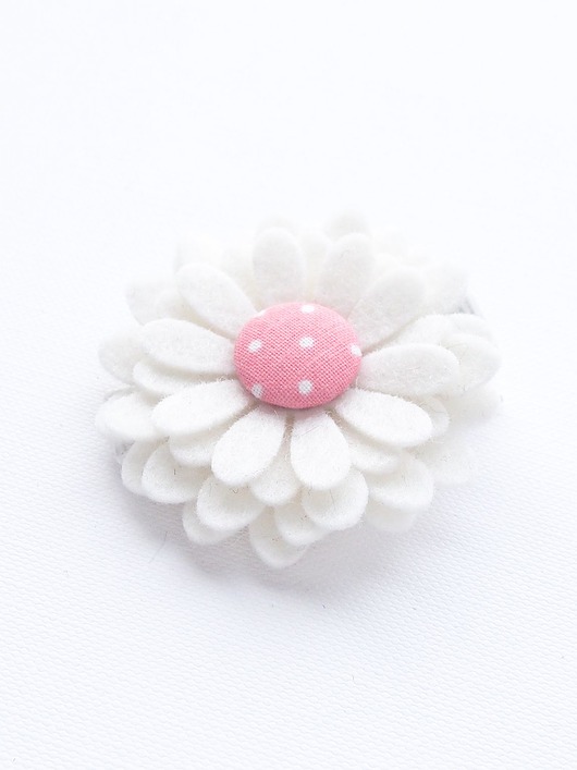 Spinka do włosów kwiatek KOLEKCJA PEONY PINK Momilio
