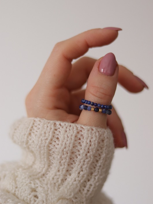 pierścionki elastyczne Pierścionek sky - zestaw