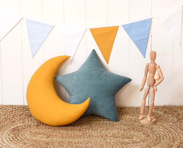 poduszki supły Poduszka w kształcie księżyca