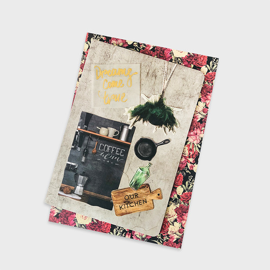 Kartka na nowe mieszkanie "Kitchen" Joanna Klupś