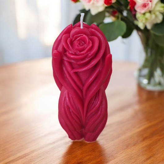 świeczniki i świece Świeca KOBIECA NAMIĘTNOŚĆ z wosku pszczelego