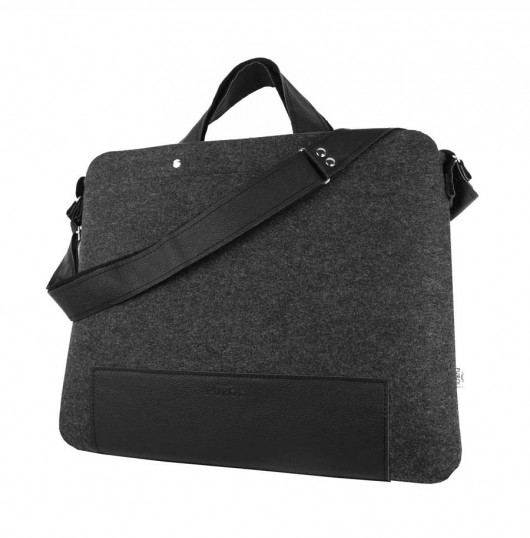 TORBA NA LAPTOPA MISTER 05 niebieski zamek purol design