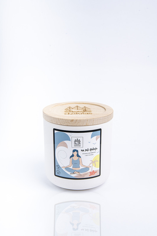 świece zapachowe Na fali spokoju L - duża świeca rzepakowa