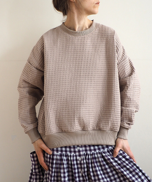 bluza bez kaptura damska Bluza Wafel "FullMoon_01"