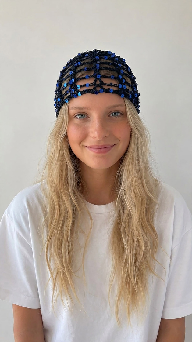 czapki damskie Mermaid hat Annie