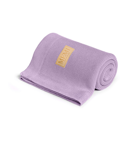 Bambusowy kocyk lavender 80x100 MEMI