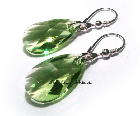 Zielony kryształ Swarovski Gosia Chruściel-Waniek