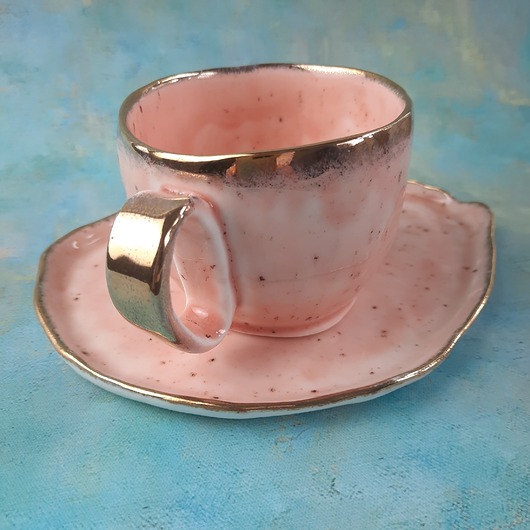 filiżanki Filiżanka ze spodkiem