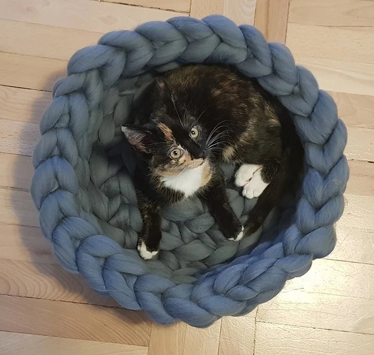 legowiska dla psów i kotów Legowisko dla kota, łóżko dla kota, meble dla kota, kocyk dla kota