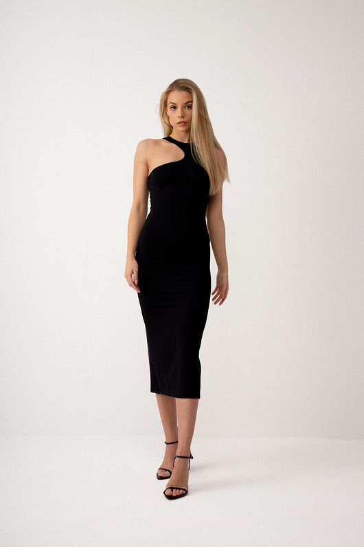 sukienki midi damskie Sukienka Ivy black