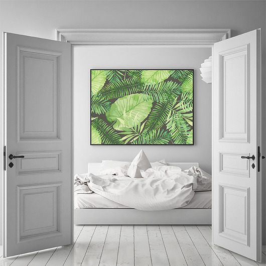 plakat egzotyczny (format A0) Love Life and Forest