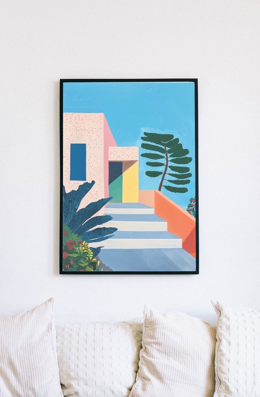 plakaty Plakat - Summer villa 1