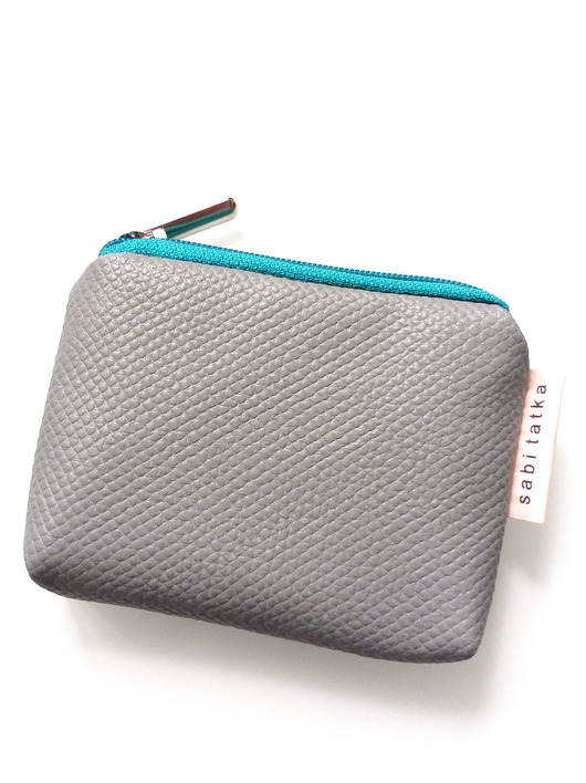 pokrowce i etui - na klucze Etui na klucze z ekoskóry Szare