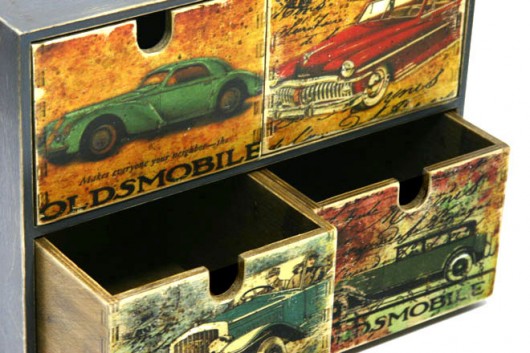 Komódka retro car Ilona Matuszewska
