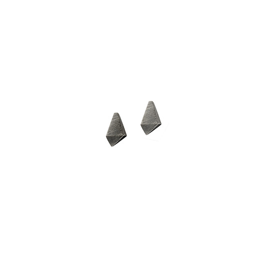 kolczyki srebrne Kolczyki srebrne GEOMETRY / black silver earrings