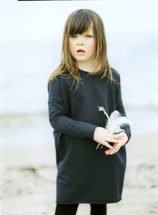 Sukienka oversized -girl denim patkas
