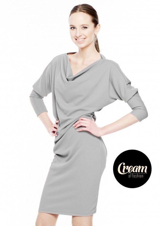 sukienka RITA- efektowna i elegancka-czarna Cream