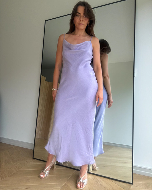 sukienki midi damskie Sukienka Breath lavender