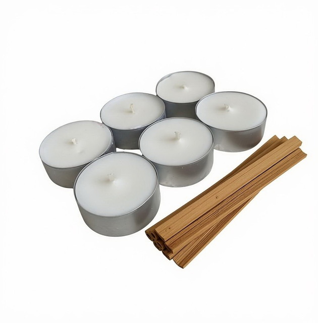 świeczniki i świece Pure Sandalwood 6 szt./ tealight 85g- wosk sojowy (inne zapachy)
