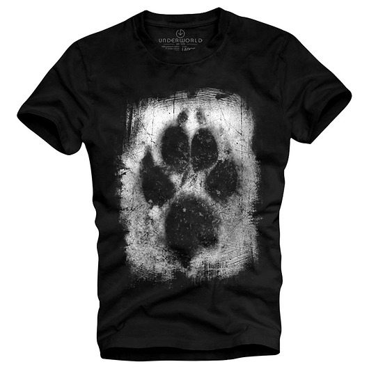 t-shirty męskie T-shirt męski UNDERWORLD Animal footprint