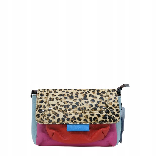 torby na ramię Torebka skórzana, miękka, na ramię długi pasek oryginalna zero waste OLIVKA