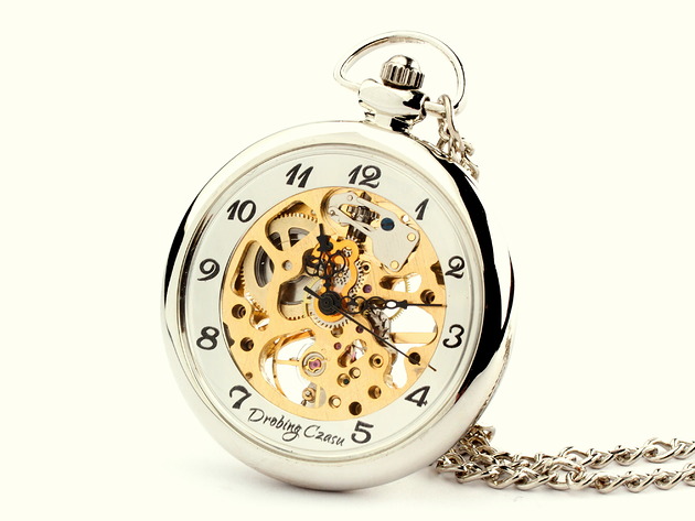 zegarki męskie SREBRNY SMOK  - Drobiny Czasu