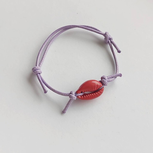 bransoletki na sznurku MUSZLE  bransoletka