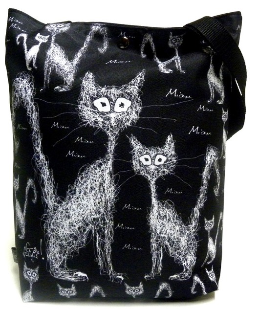 Duża torba z kotami Gaul Designs