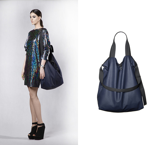 Dwustronna Torba Twin Navy CZAJKOWSKI
