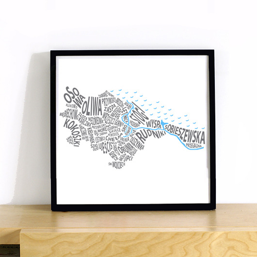 Plakat Gdański ONE MUG A DAY