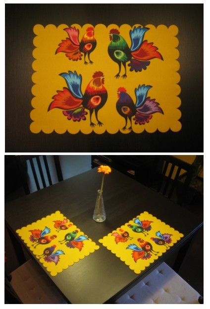 Podkładki folk -4 sztuki Gaul Designs