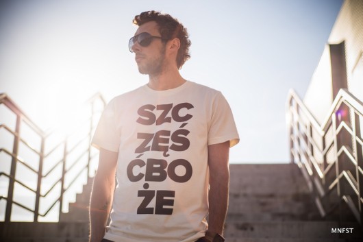 t-shirty męskie Koszulka Szczęść Boże
