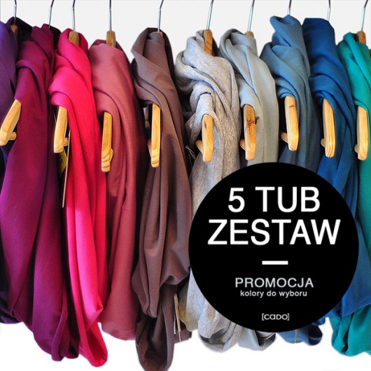 promocyjny zestaw 5 TUB wybierz KOLORY CADOaccessories