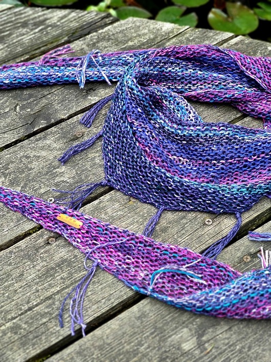 szale damskie Na jagodach / chustka