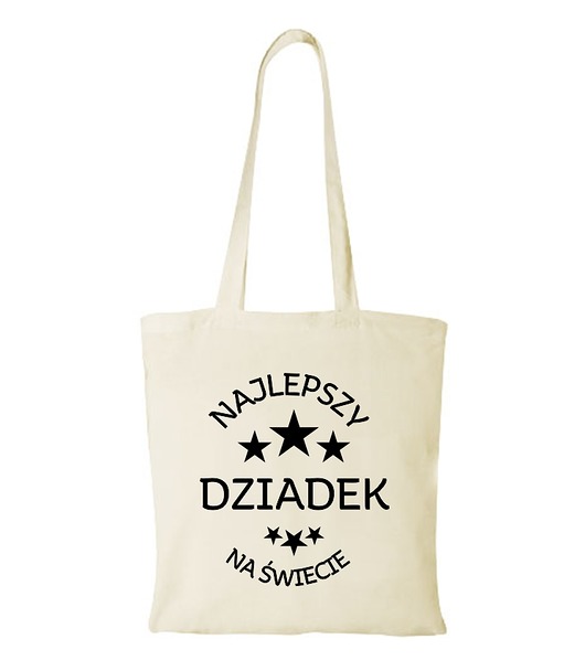 torby na zakupy Torba bawełniana "Najlepszy  Dziadek na świecie"