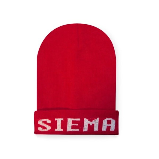 SIEMA red czapka odCZAPY odCZAPY