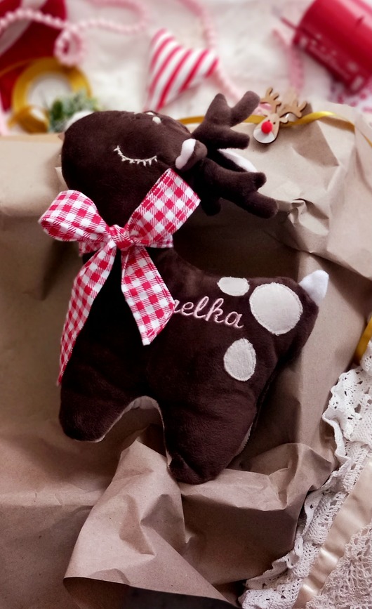 przytulanki dla niemowląt i dzieci Przytulanka MILUSIA SARENKA imię dziecka metryczka ŚWIĘTA PREZENT