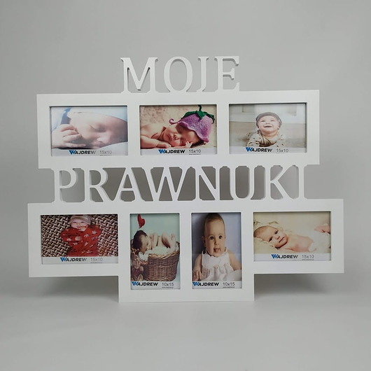 ramki na zdjęcia Multirama  Moje Prawnuki ramka na zdjęcia z napisem 7 zdjęć