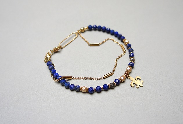 bransoletki z kamieni naturalnych Lapis lazuli vol. 14 /05.02.25/ bransoletka - Szlachetna kolekcja